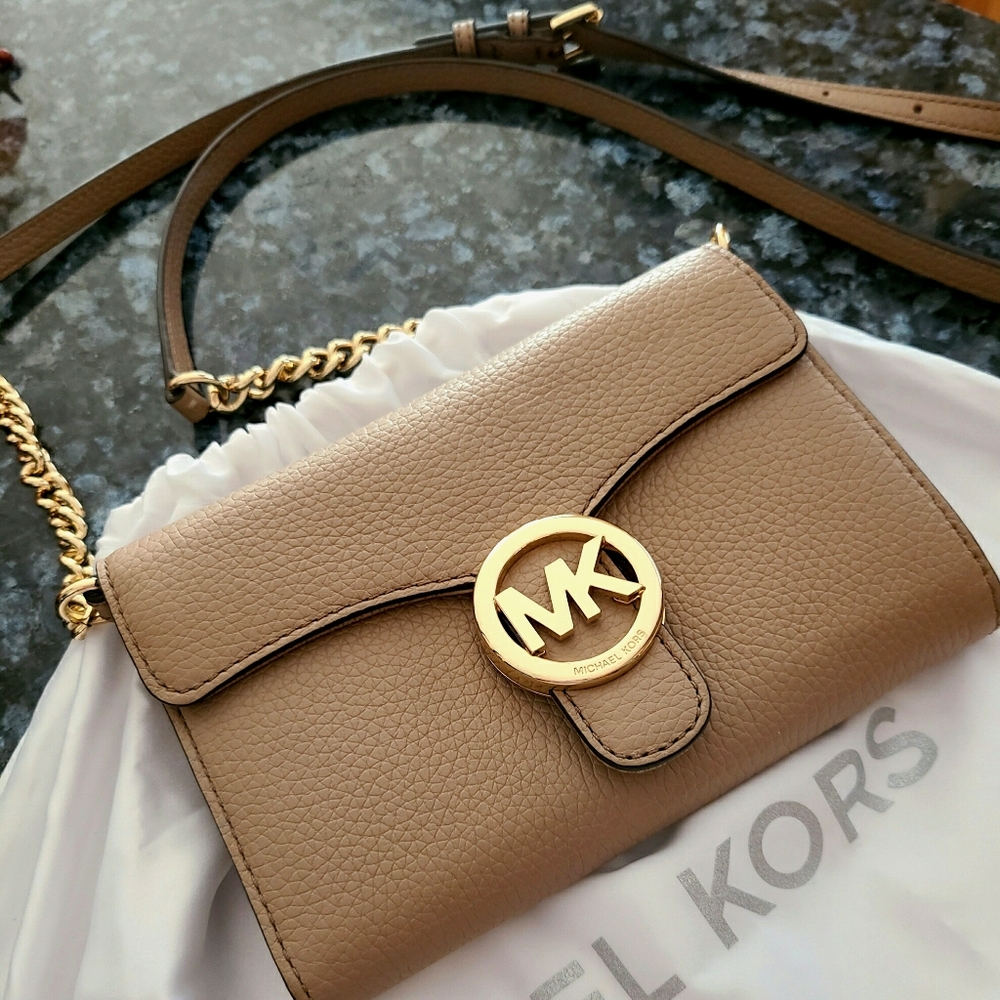 Michael Kors Tan Crossbody Purse